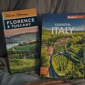 Rick Steves Florence & Tuscany and Fodor's Essential Italy 2024 Travel Guides